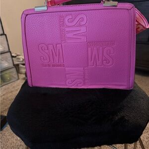 Steve Madden Pink Crossbody Bag with Embossed Branding